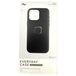 Peak Design iPhone 15 Pro Max Case MagSafe Compatible Fabric Anti-Shock Open Box